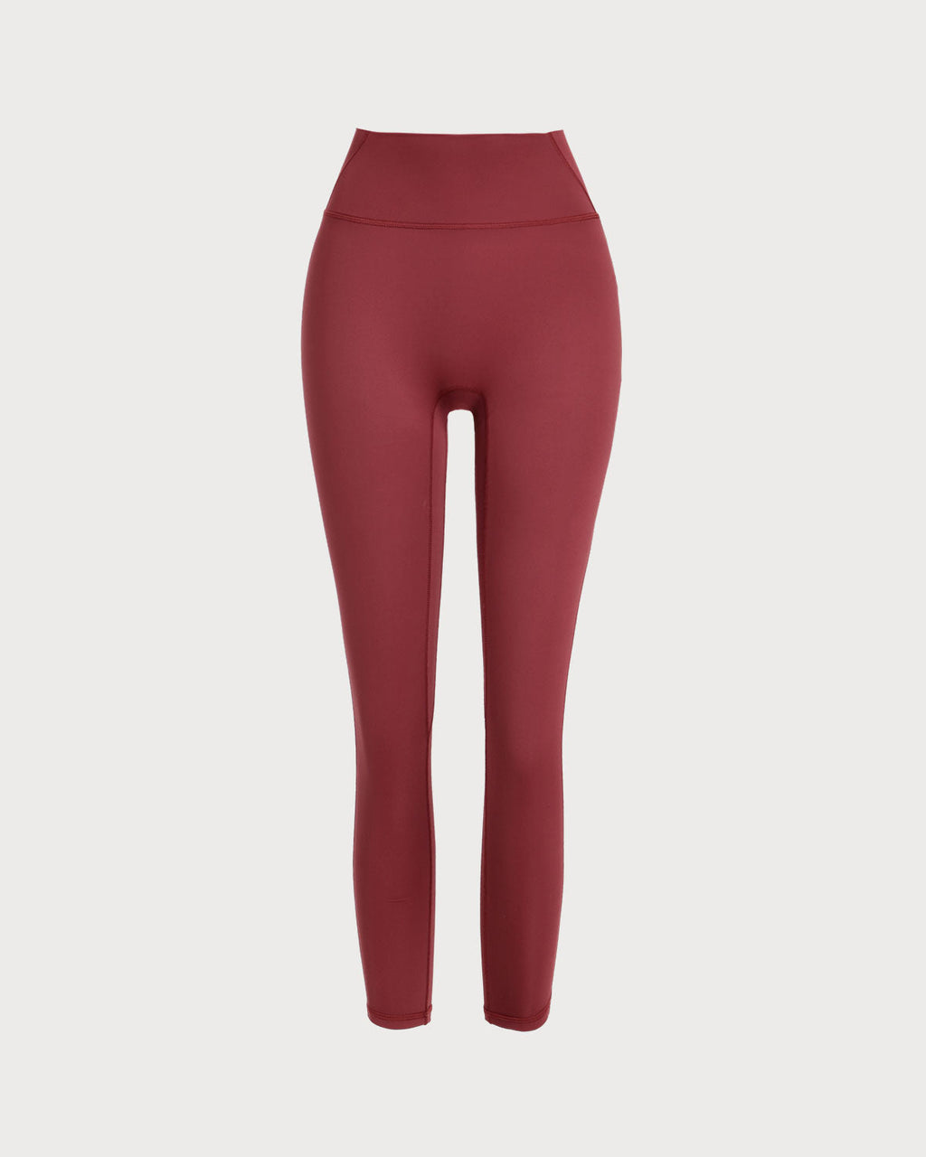 Red High Stretch Yoga Leggings