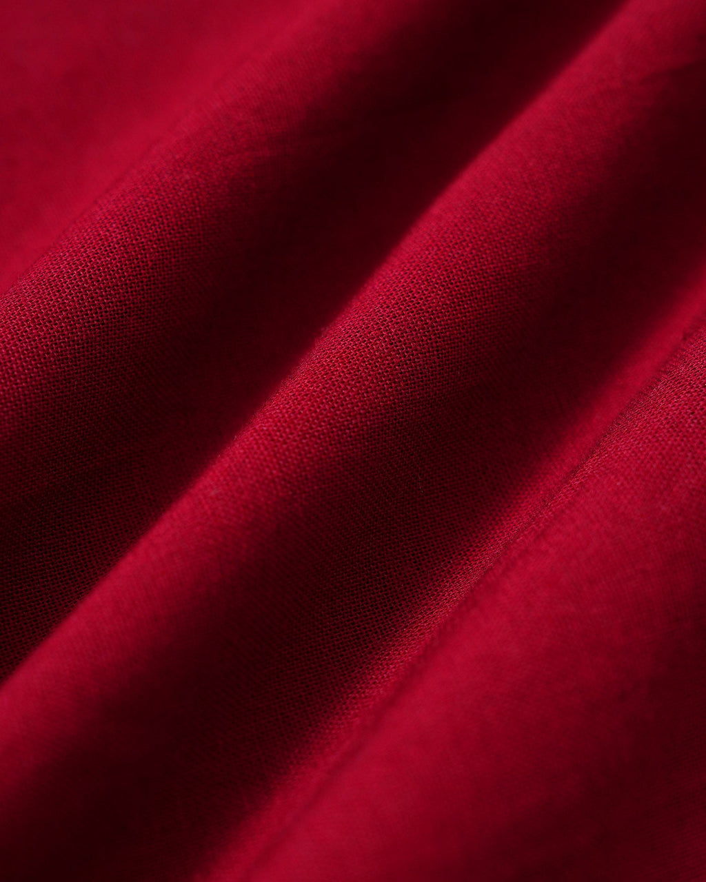 Red Square Neck X Cross Tie Blouse