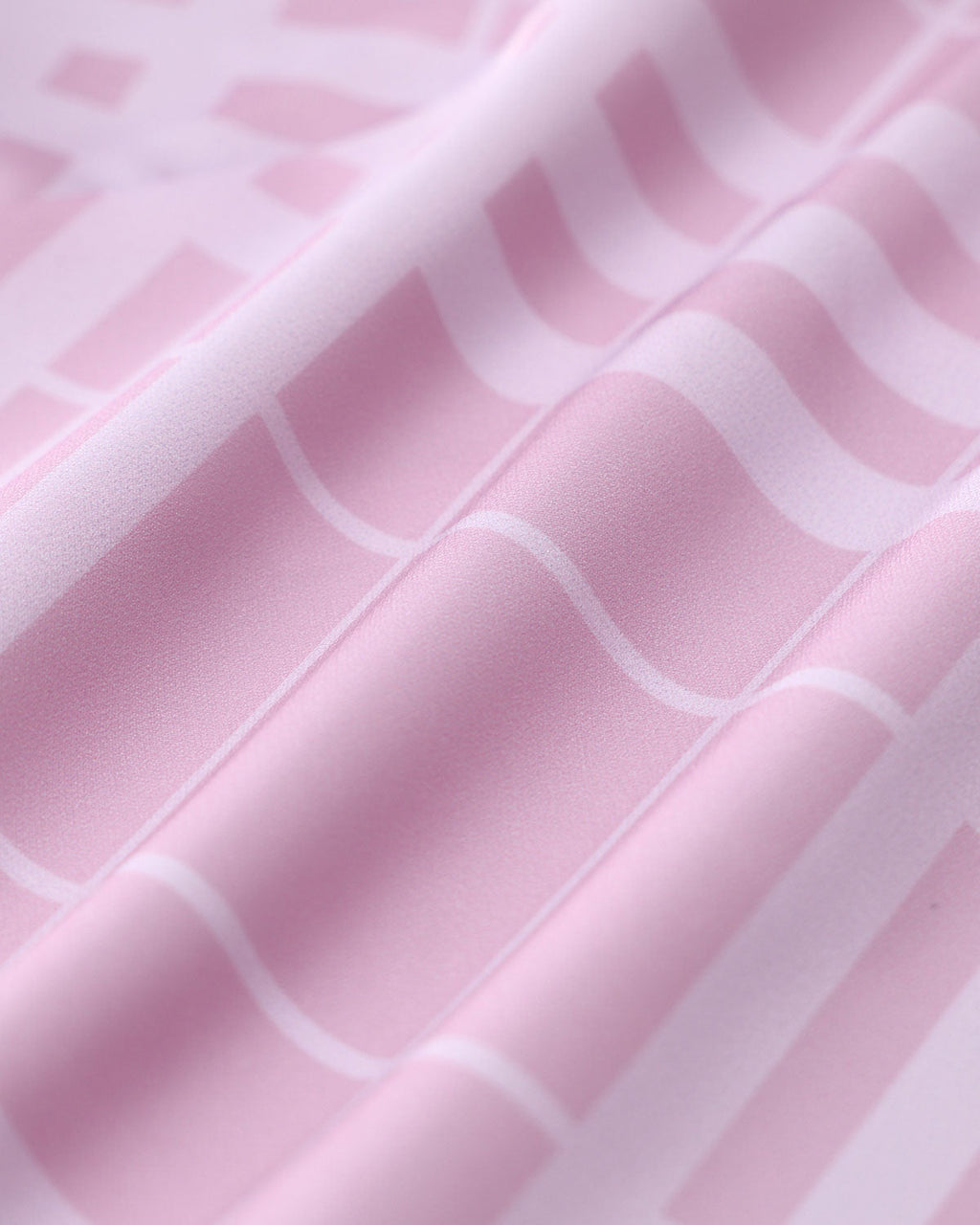 Pink Striped Sleeveless Midi Dress