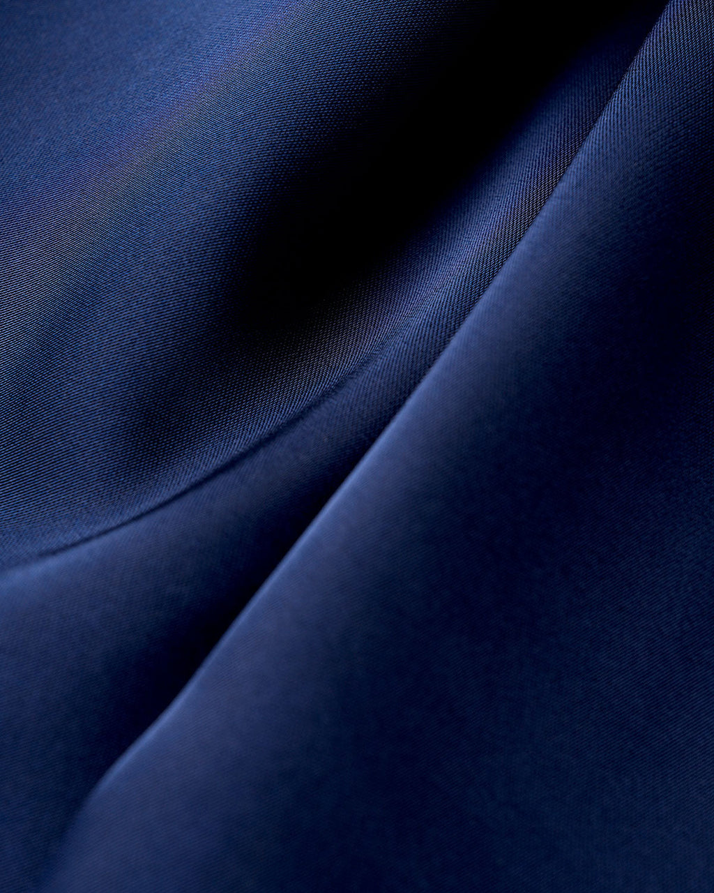 Navy A-Line Slip Maxi Dress