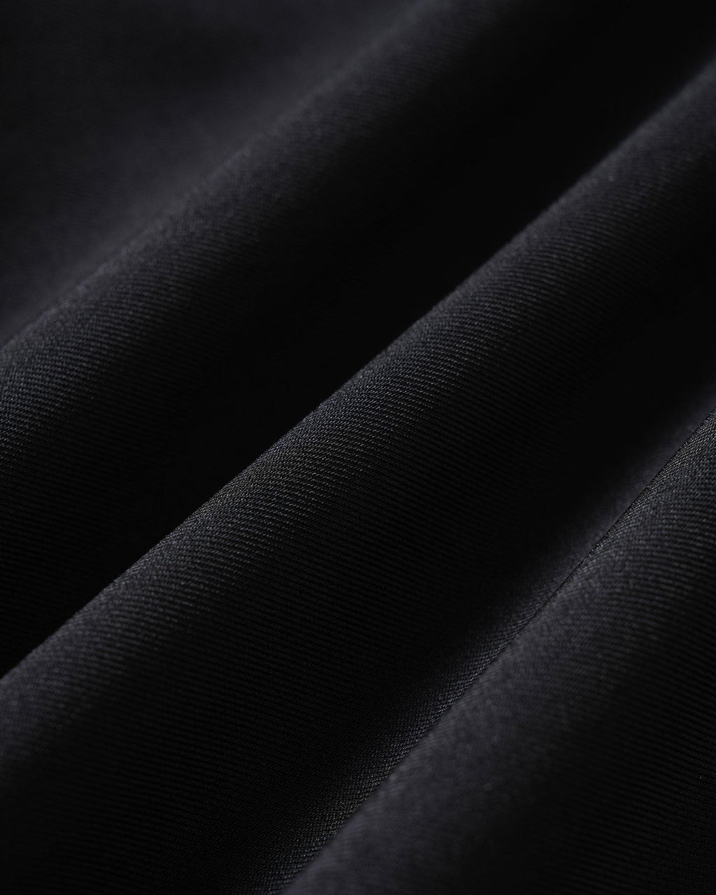 Black Natural Waisted Straight Pants