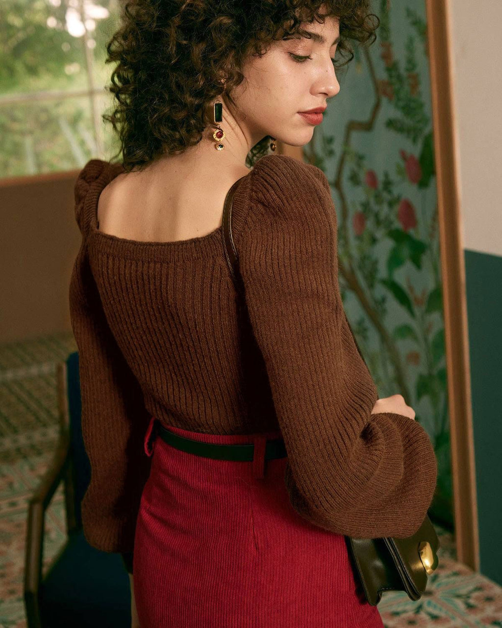 The Bubble Sleeve Sweater