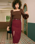 The Bubble Sleeve Sweater