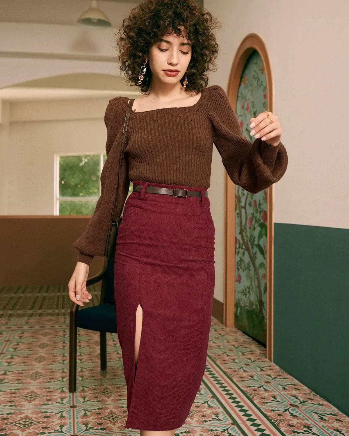 The Bubble Sleeve Sweater