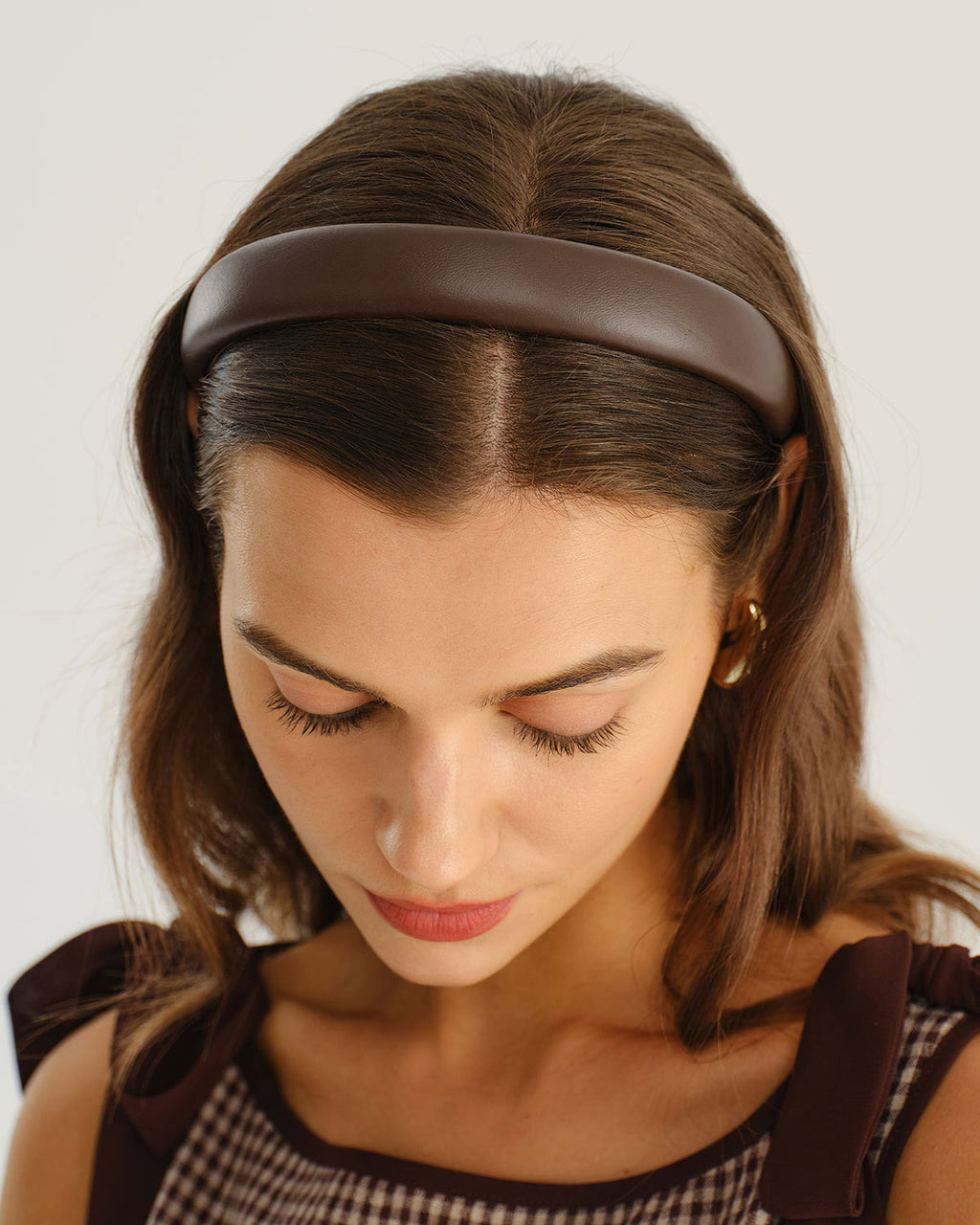 Faux Leather Hairband