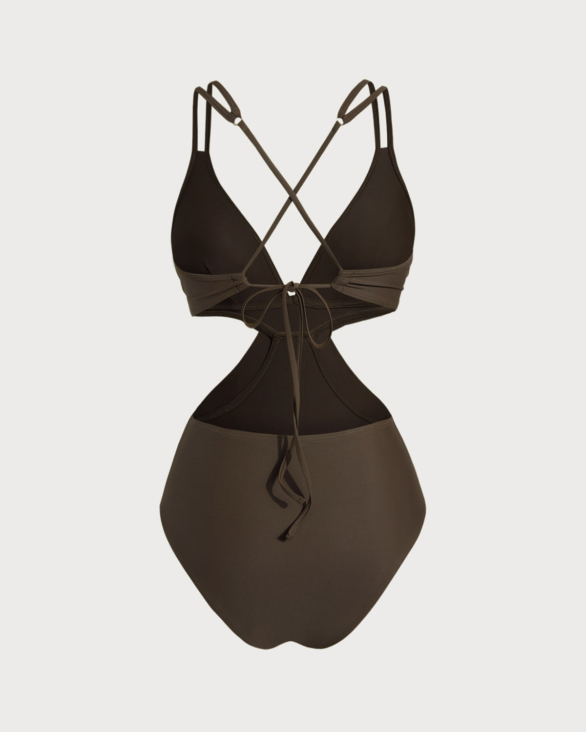 Coffee X Cross One Piece Swimwear