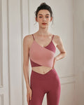 Pink Contrast Camis - Medium Support