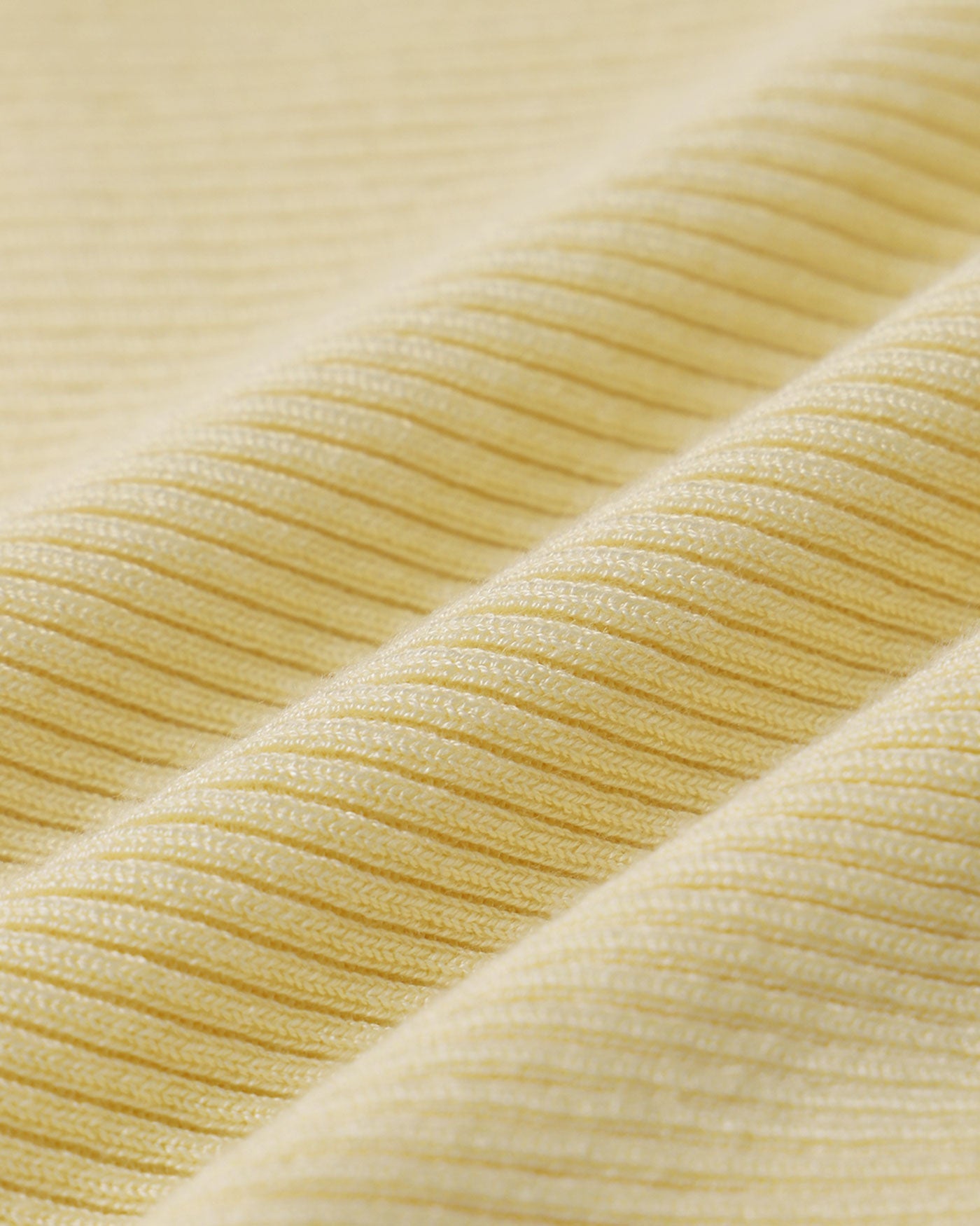 Yellow Round Neck Button Knit Vest