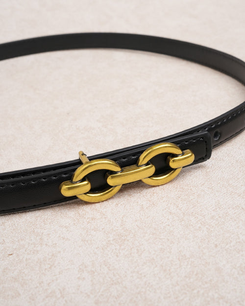 Black Leather Belts