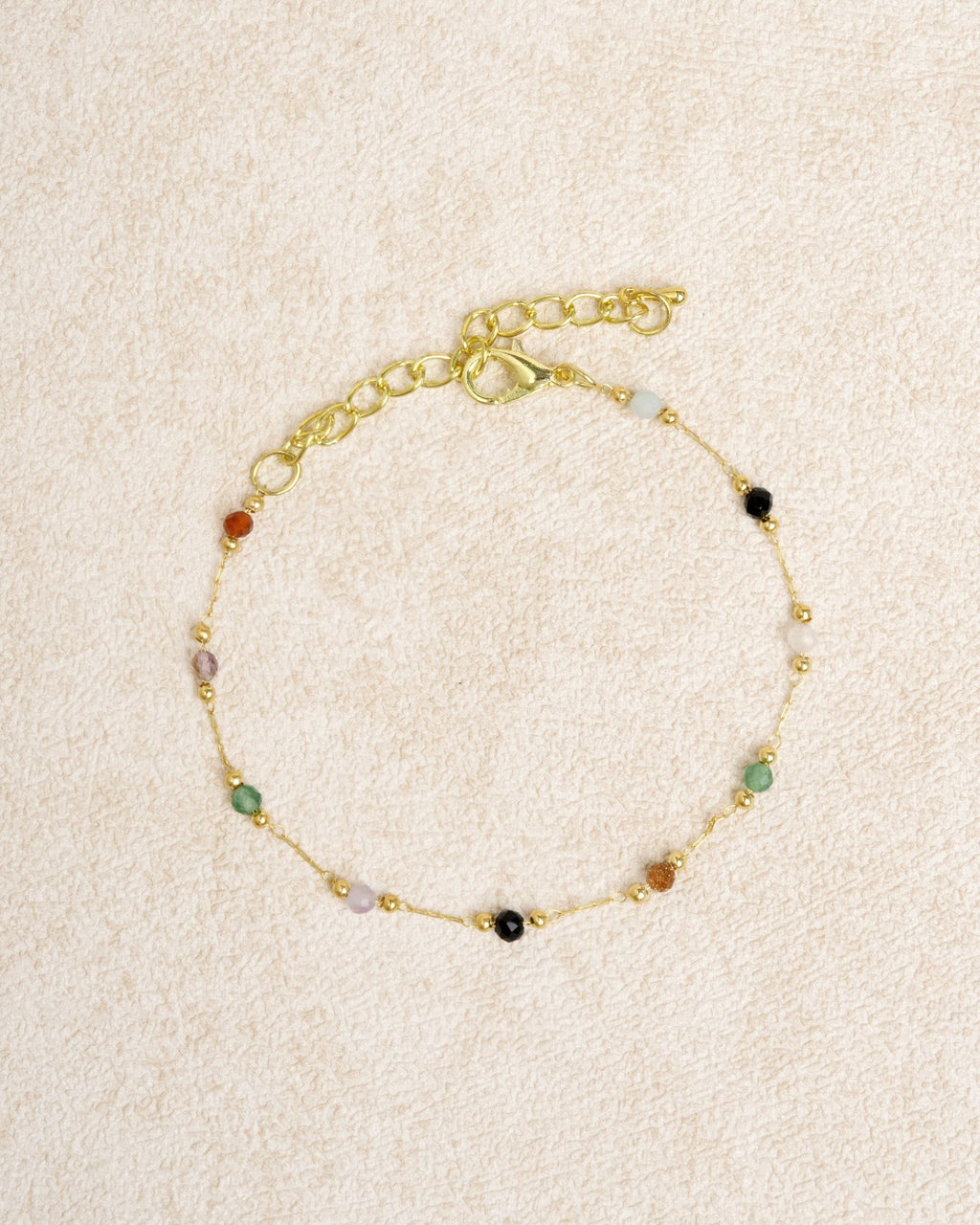 Gold Spacer Beads Bracelet