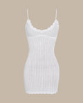 White Drawstring Cover-up