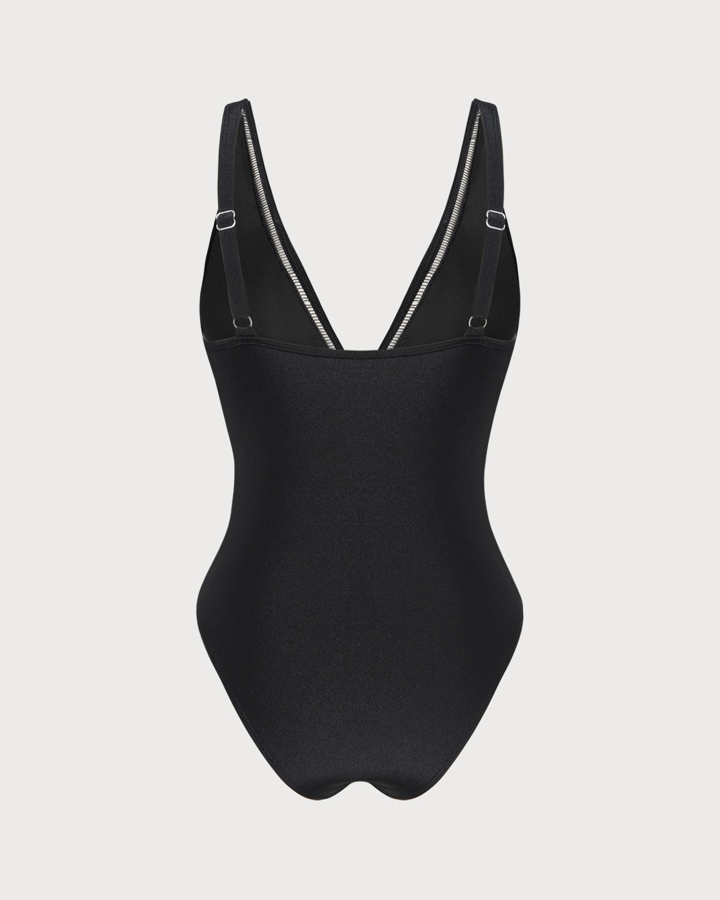 Black Solid Bralette One Piece