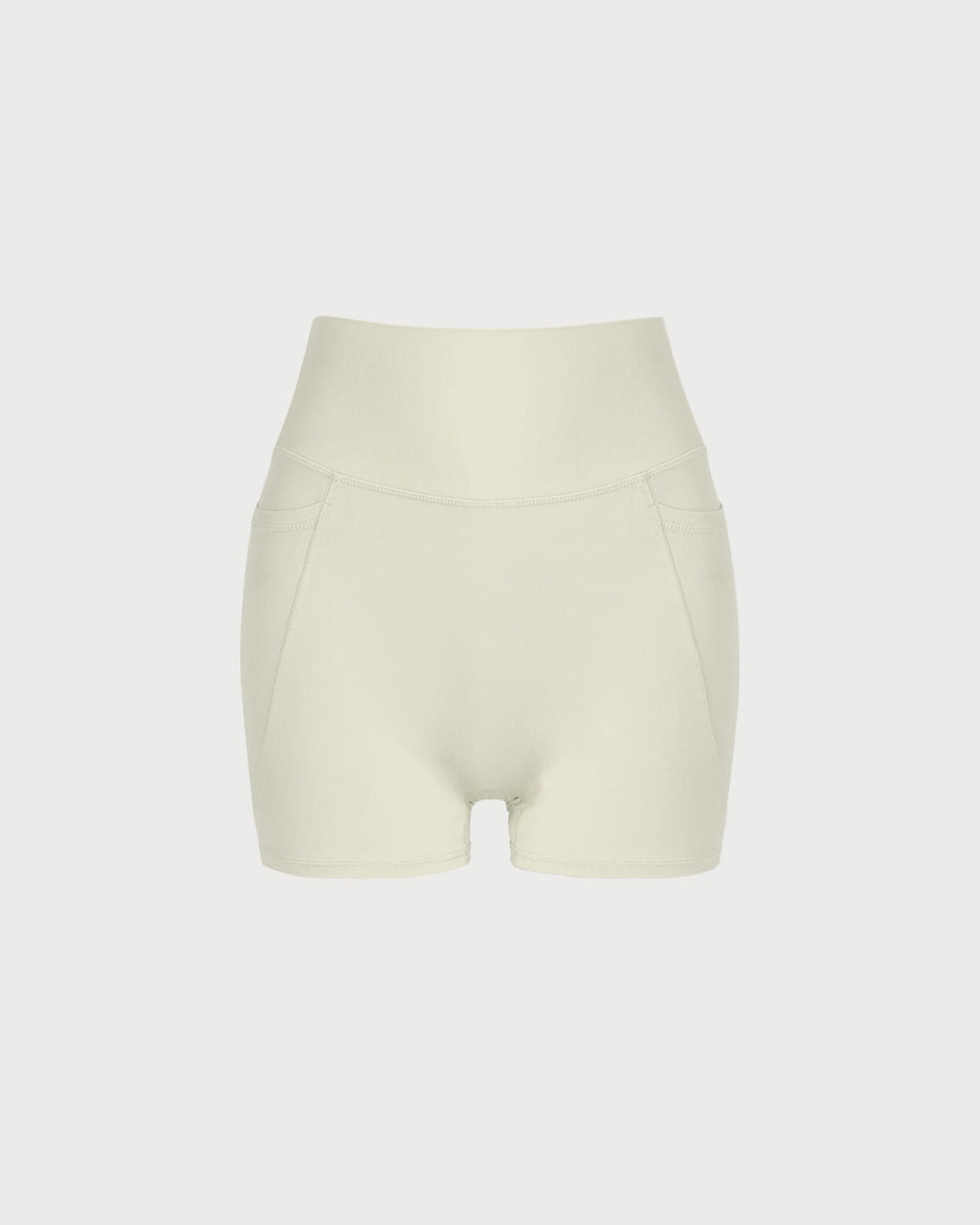 Apricot Pocket High Waisted Yoga Shorts
