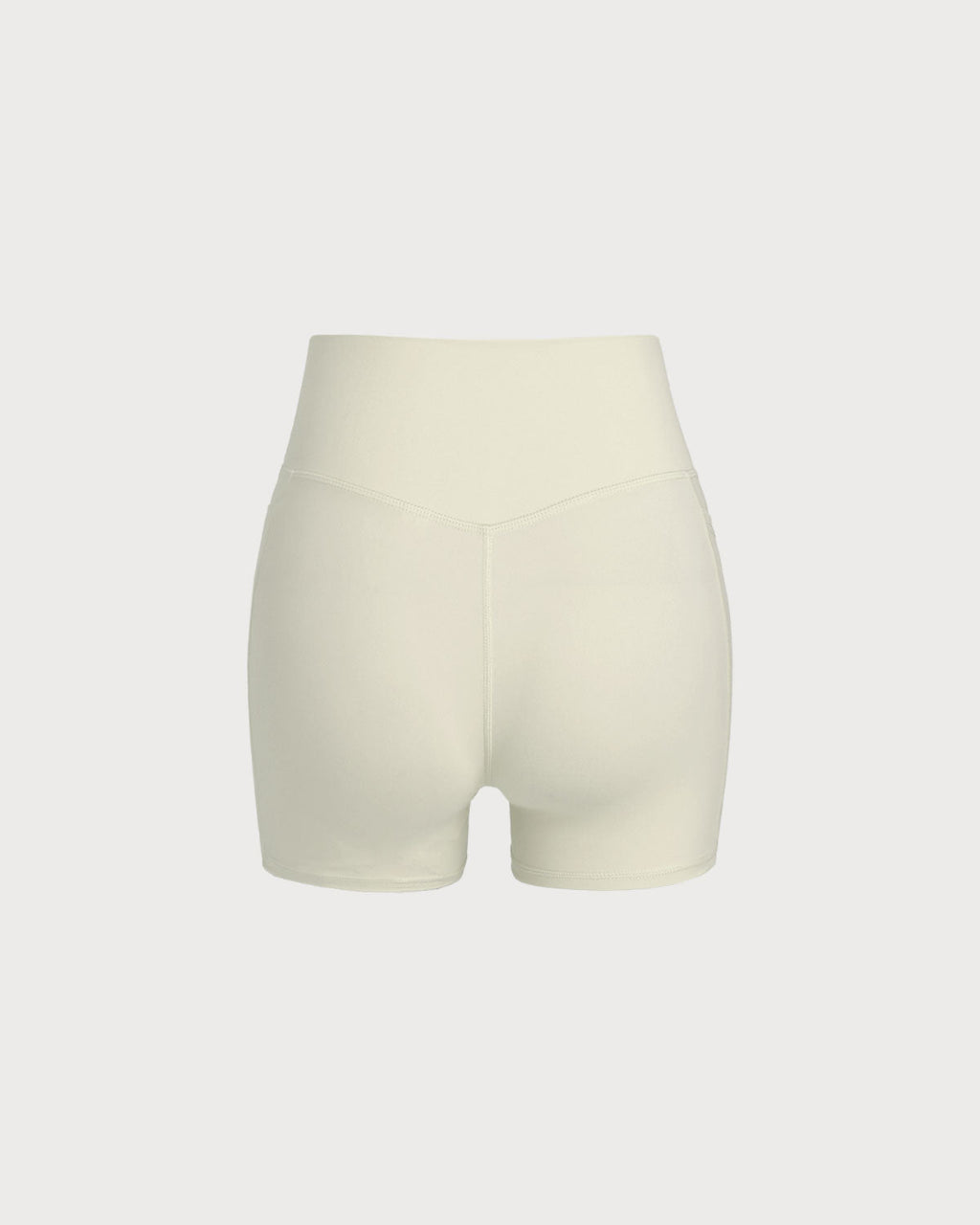 Apricot Pocket High Waisted Yoga Shorts