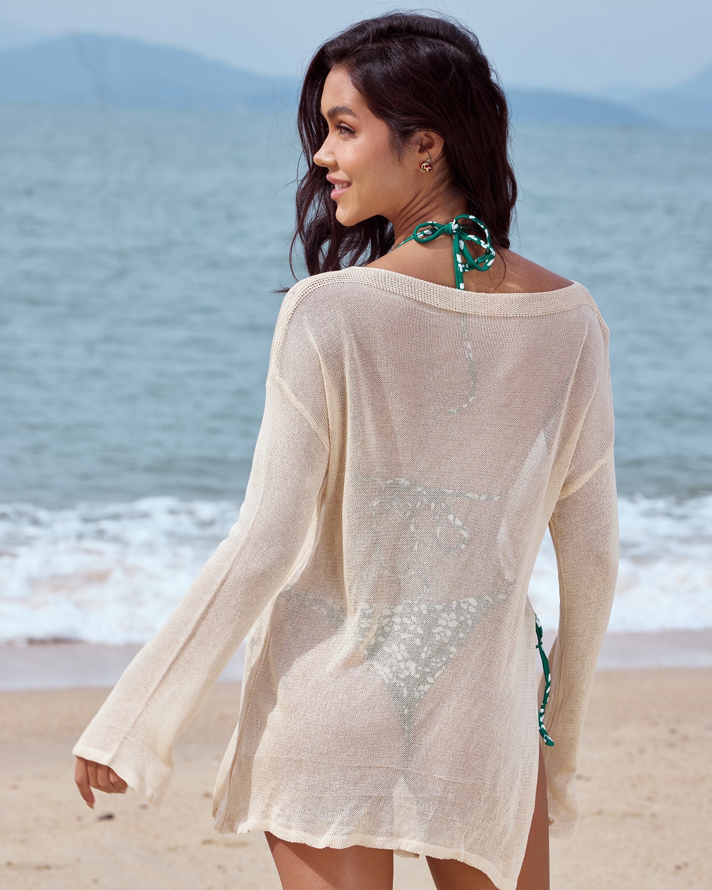 Apricot Swimsuit Cover-Up