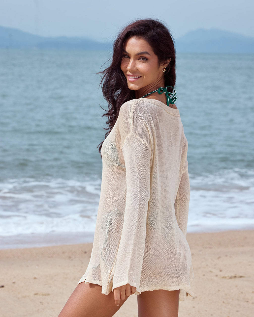 Apricot Swimsuit Cover-Up
