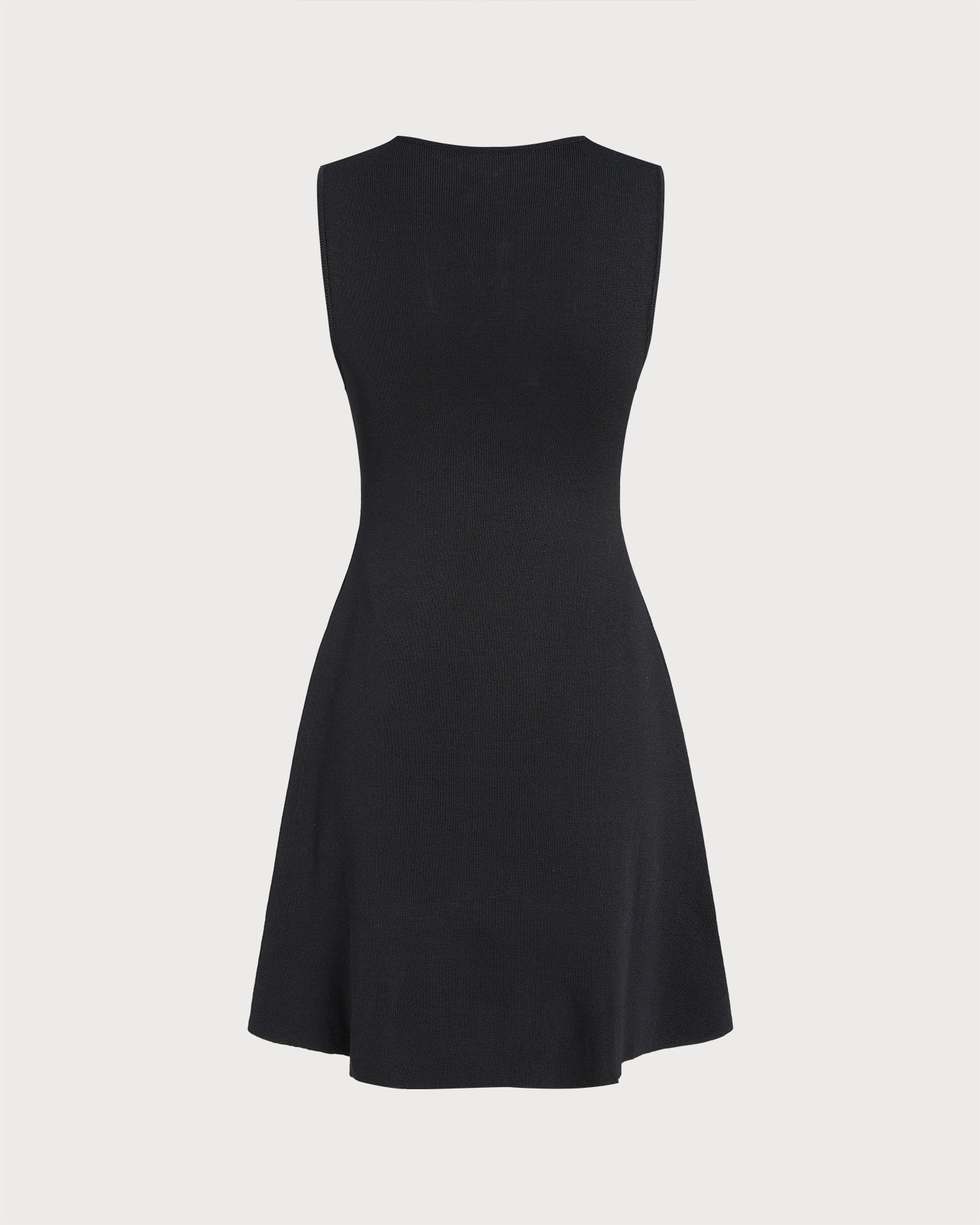 Black Sleeveless Mini Dress