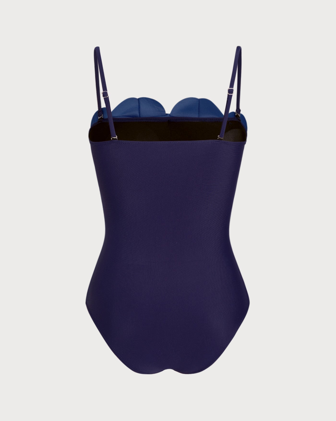 Blue Floral One Piece Swimwear