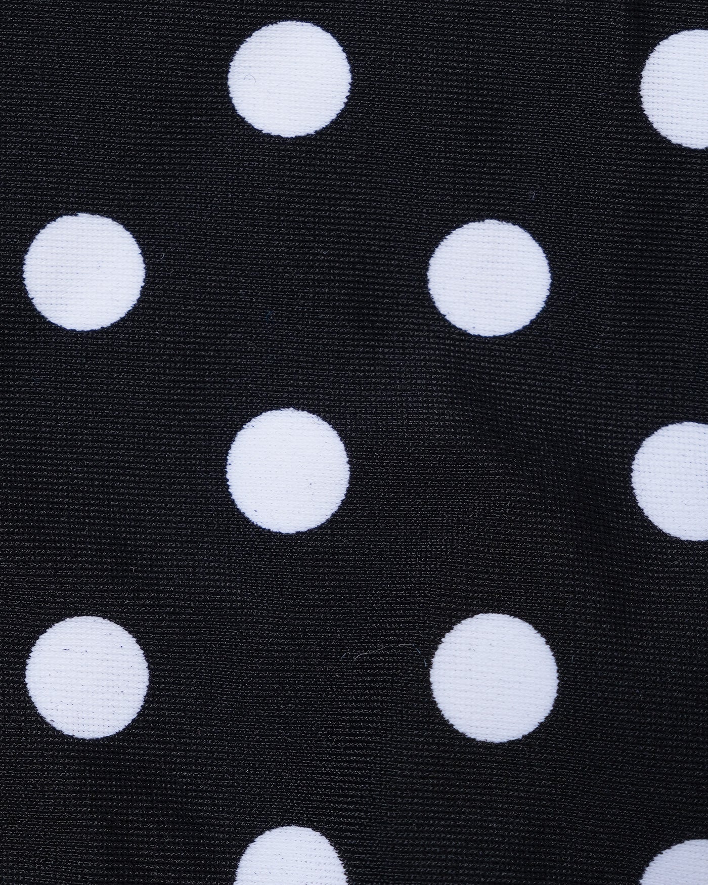 Black Polka Dot Reversible Bikini Set
