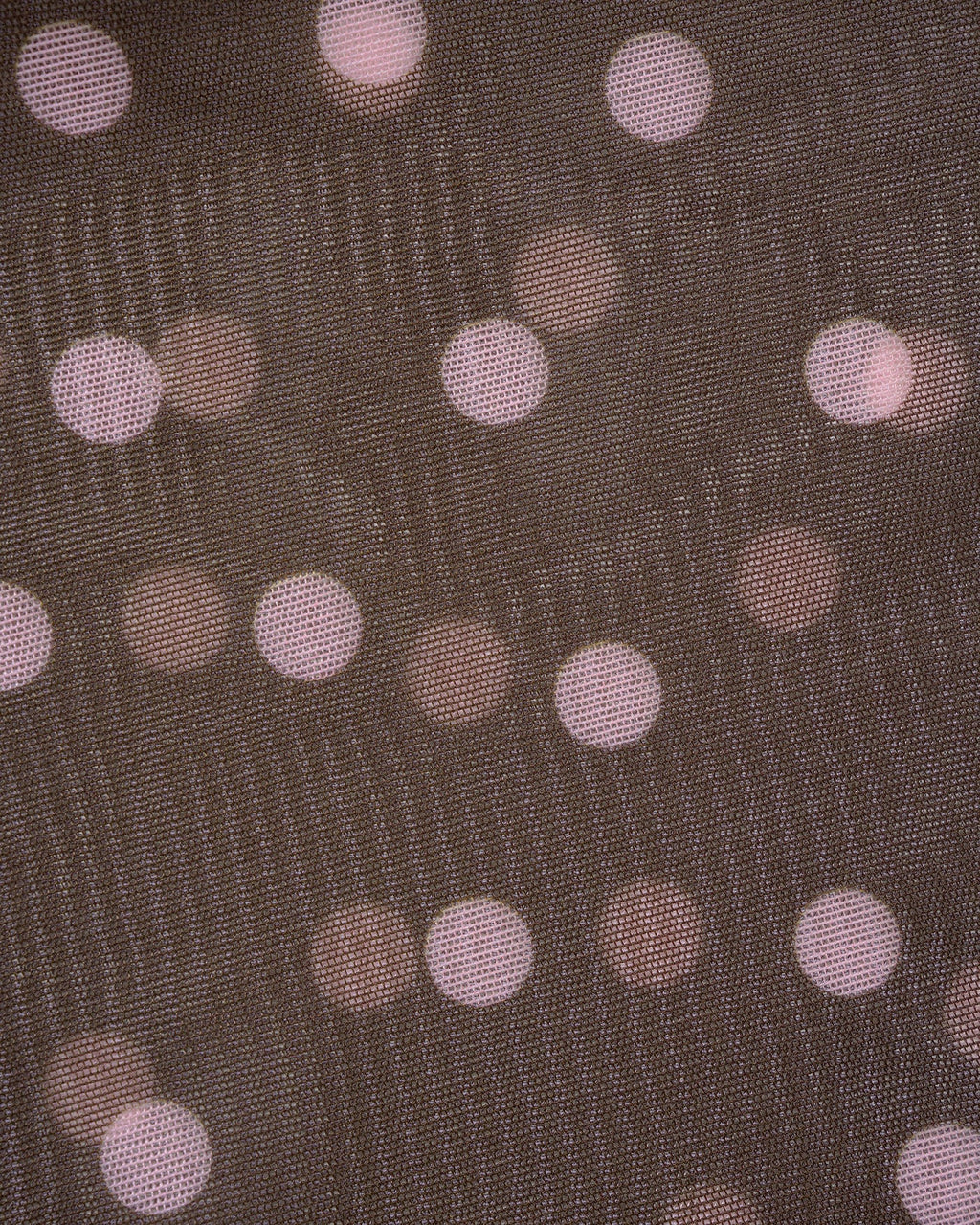 Coffee V Neck Polka Dot Tankini Set