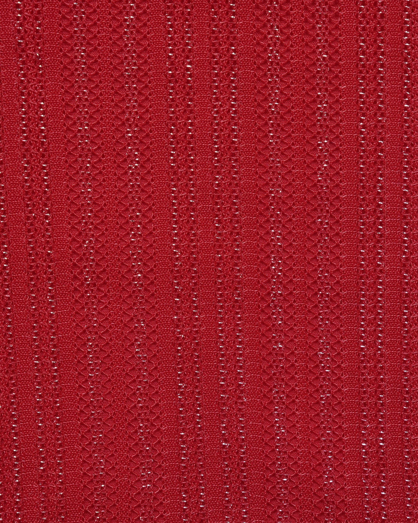 Red Square Neck Sequins Tankini Set