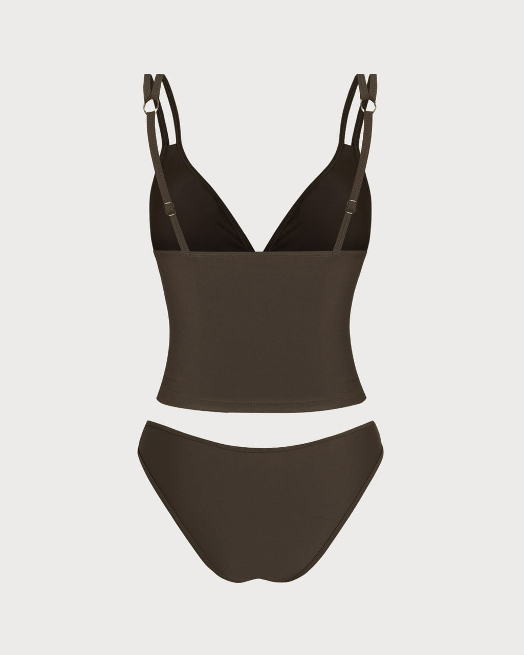 Coffee High Stretch Tankini Set