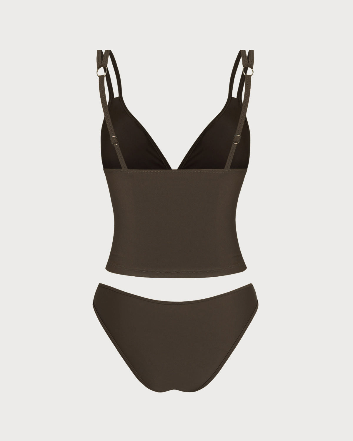 Coffee High Stretch Tankini Set