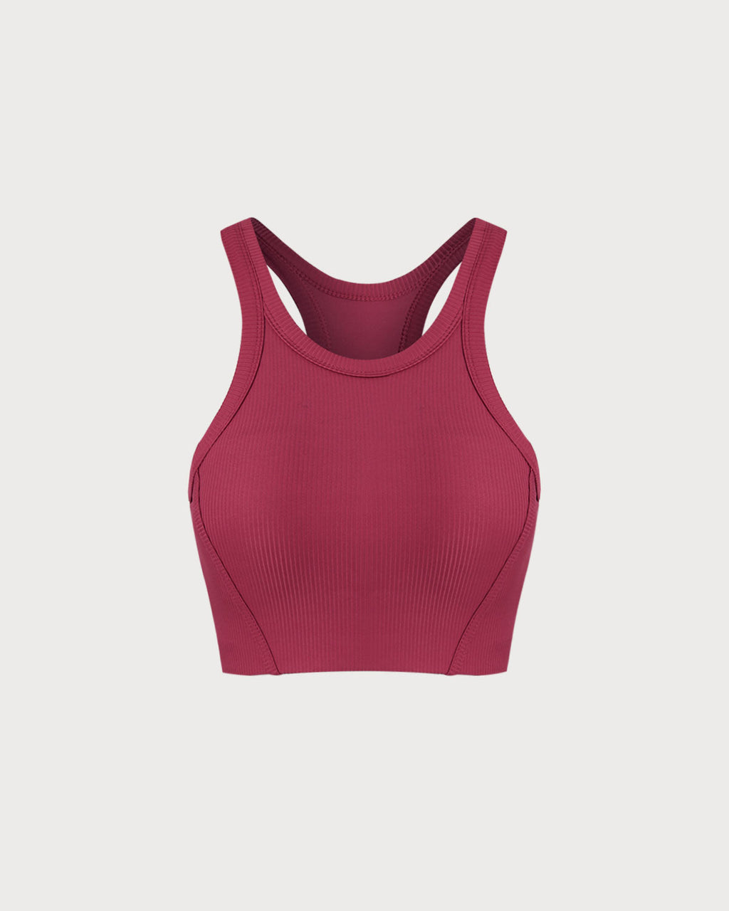 Red I-back Yoga Tank Top