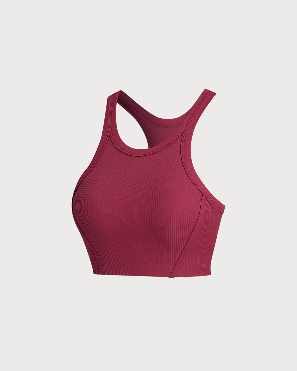 Red I-back Yoga Tank Top