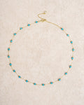Blue Beads Necklace