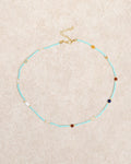 Blue Beads Necklace