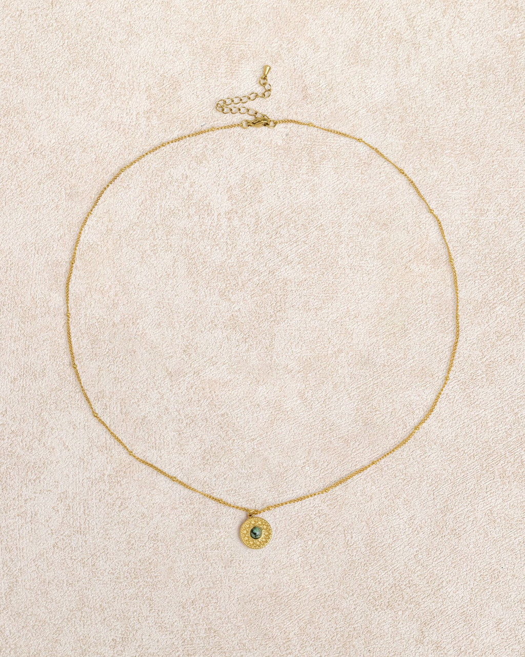 Gold Titanium Tteel Necklace