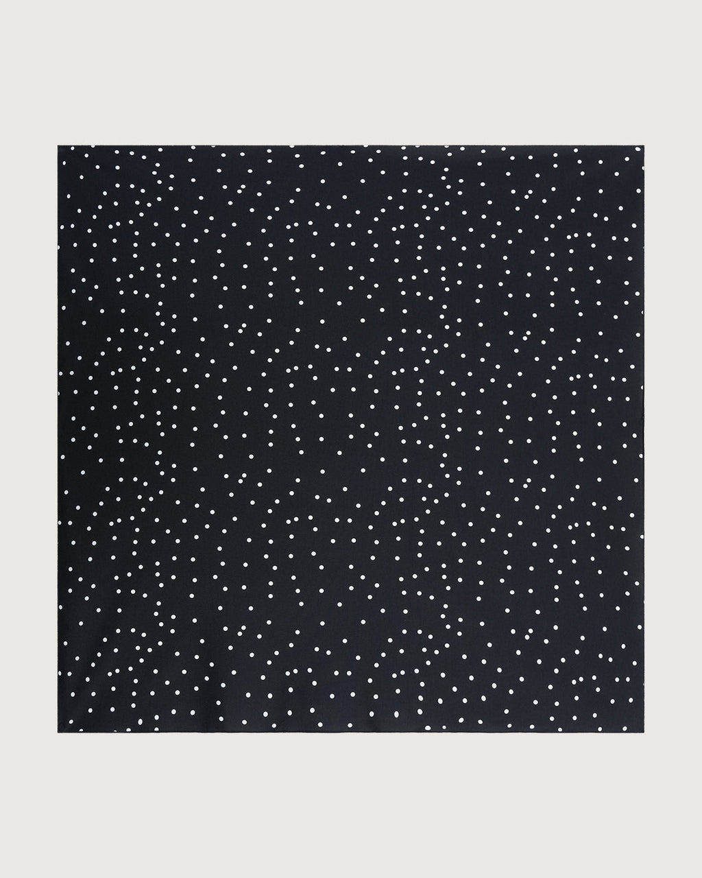 Black Polka Dots Scarf