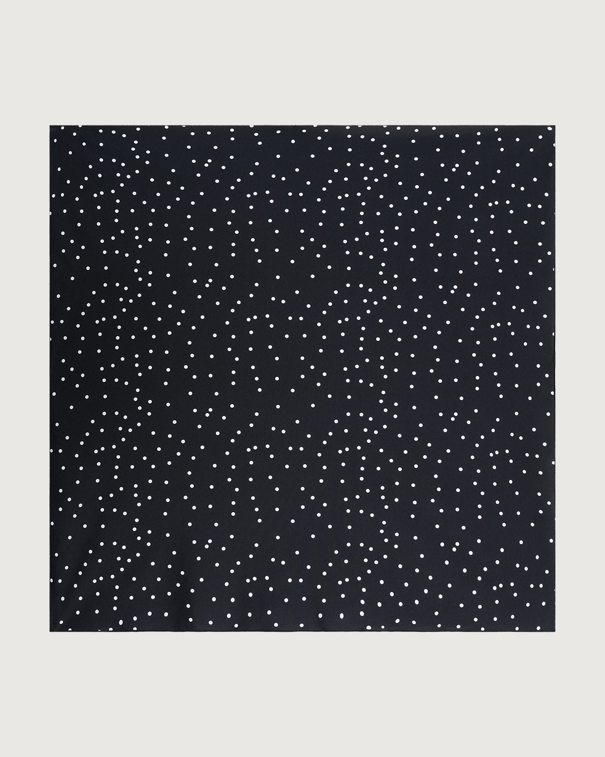 Black Polka Dots Scarf