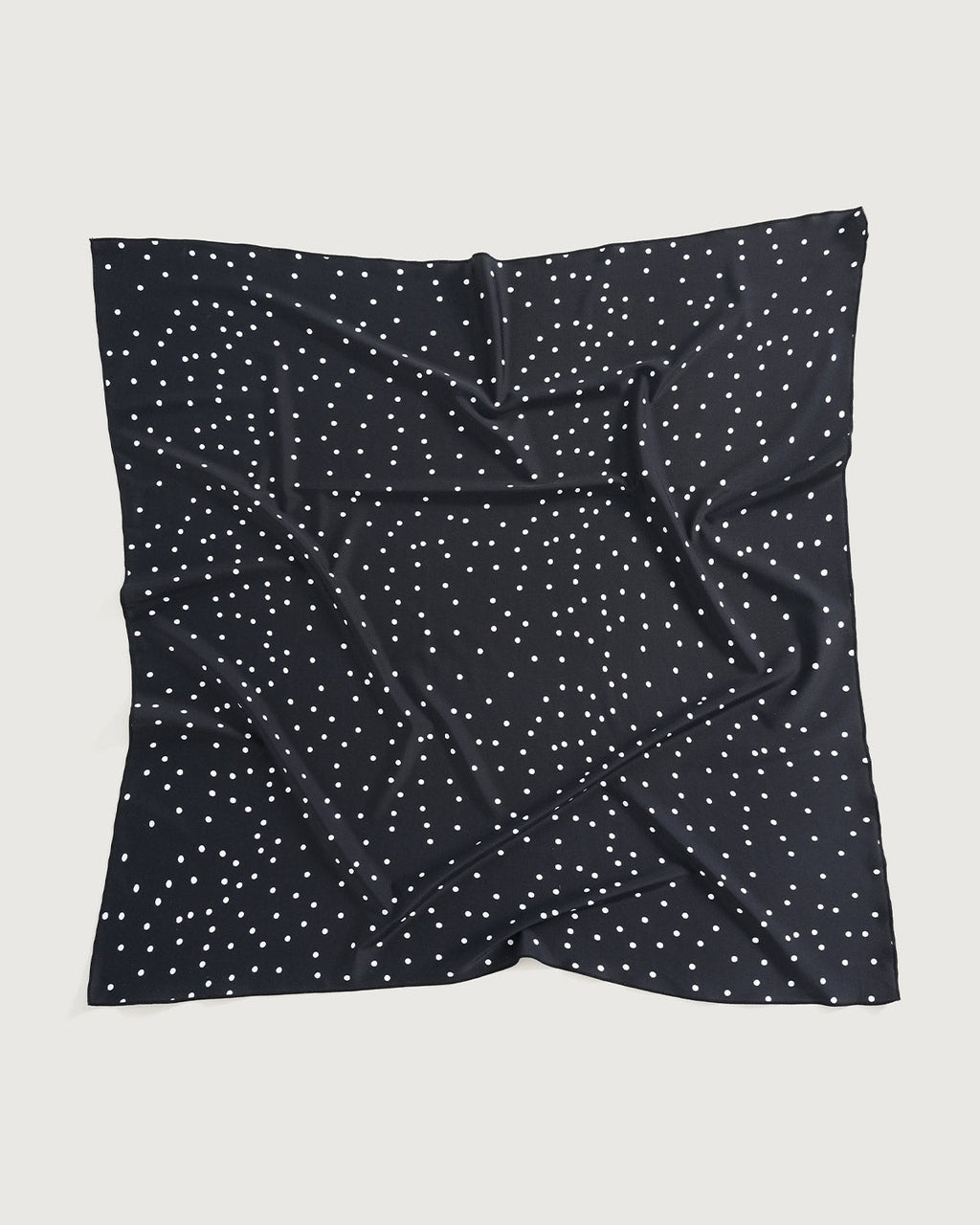 Black Polka Dots Scarf