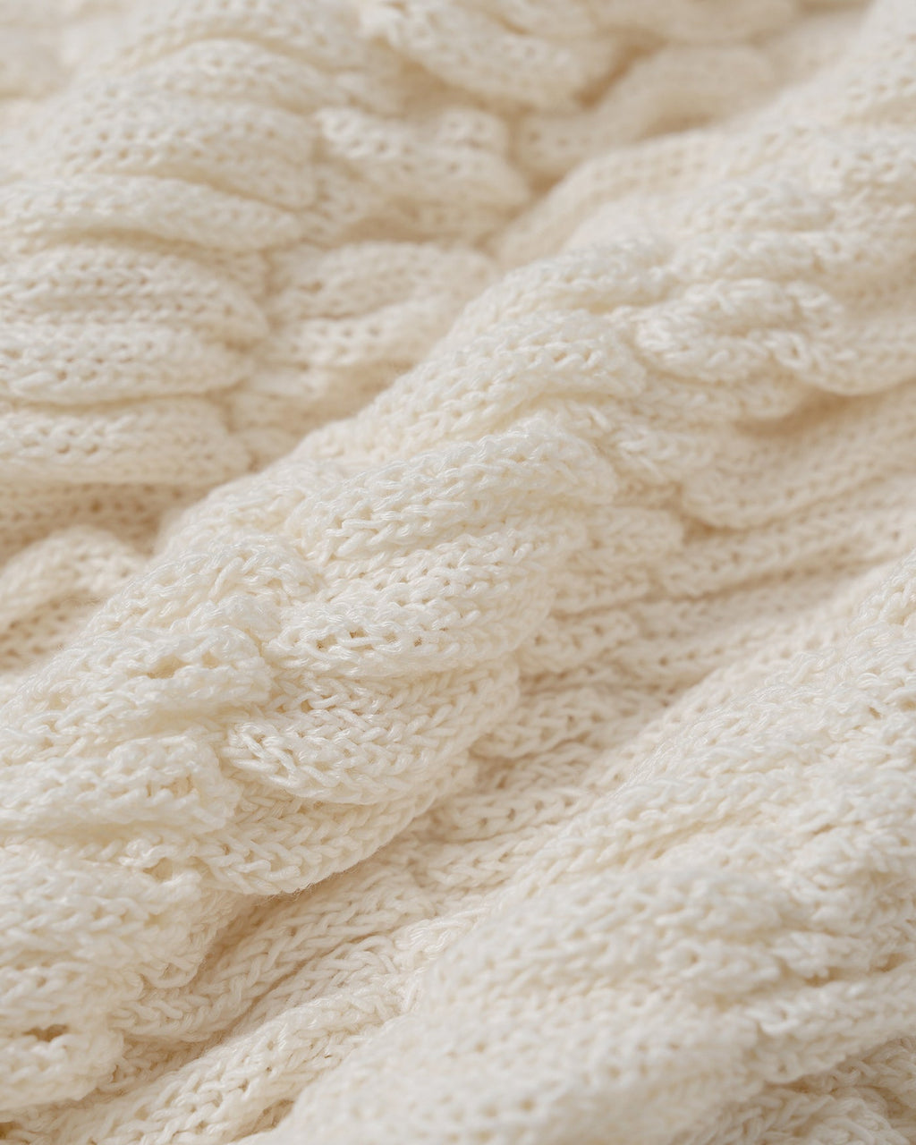 Apricot Round Neck Textured Sweater