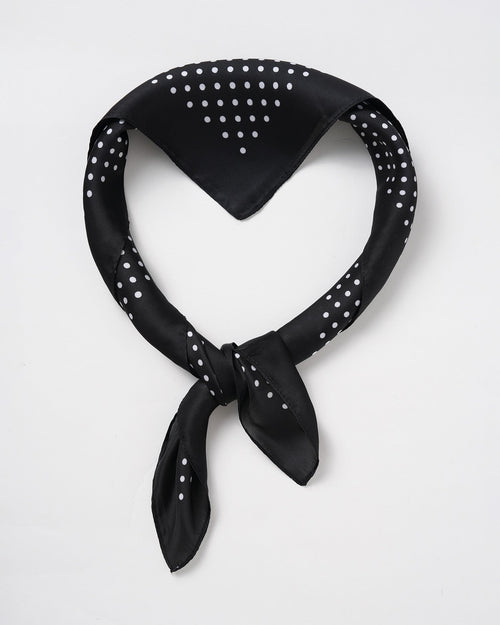 Black Plaid Scarve