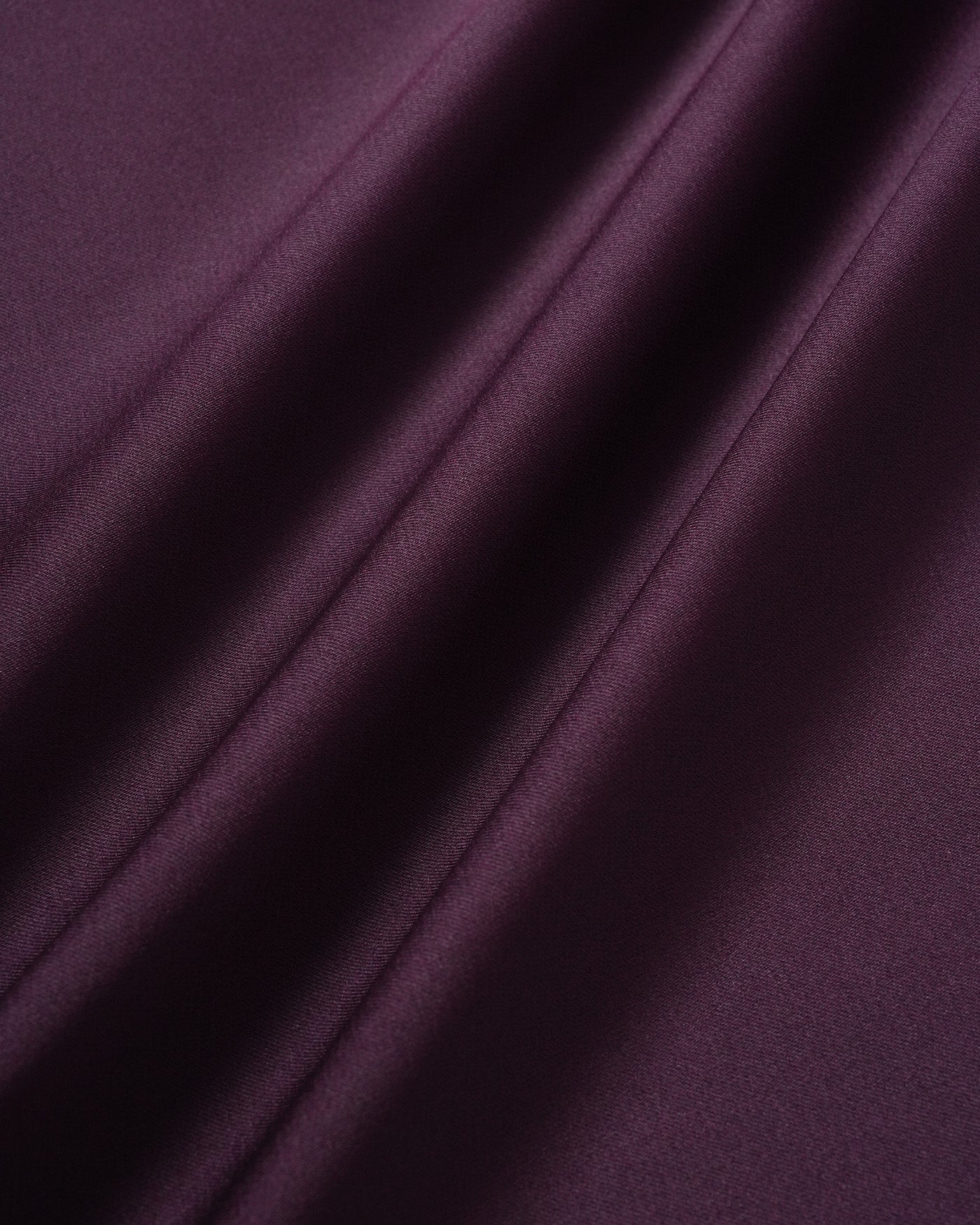 Purple Cowl Neck Satin Maxi Dress