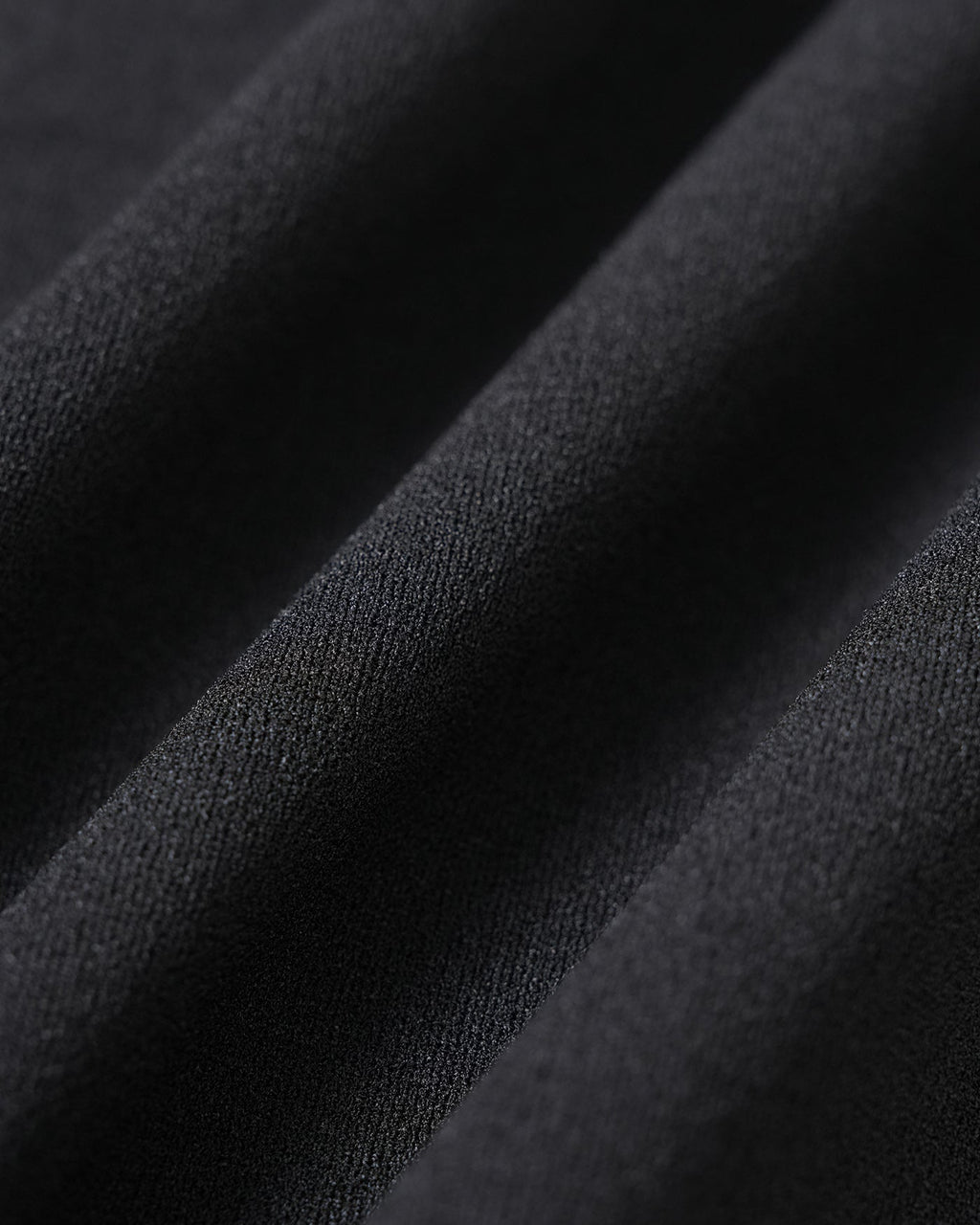 Black Solid Zipper Slip Midi Dress