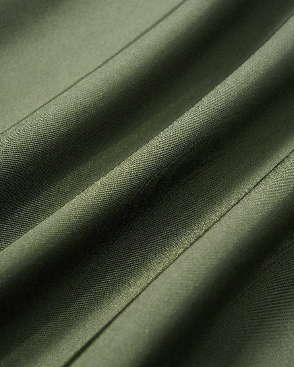 Green Satin Sleeveless Mini Dress