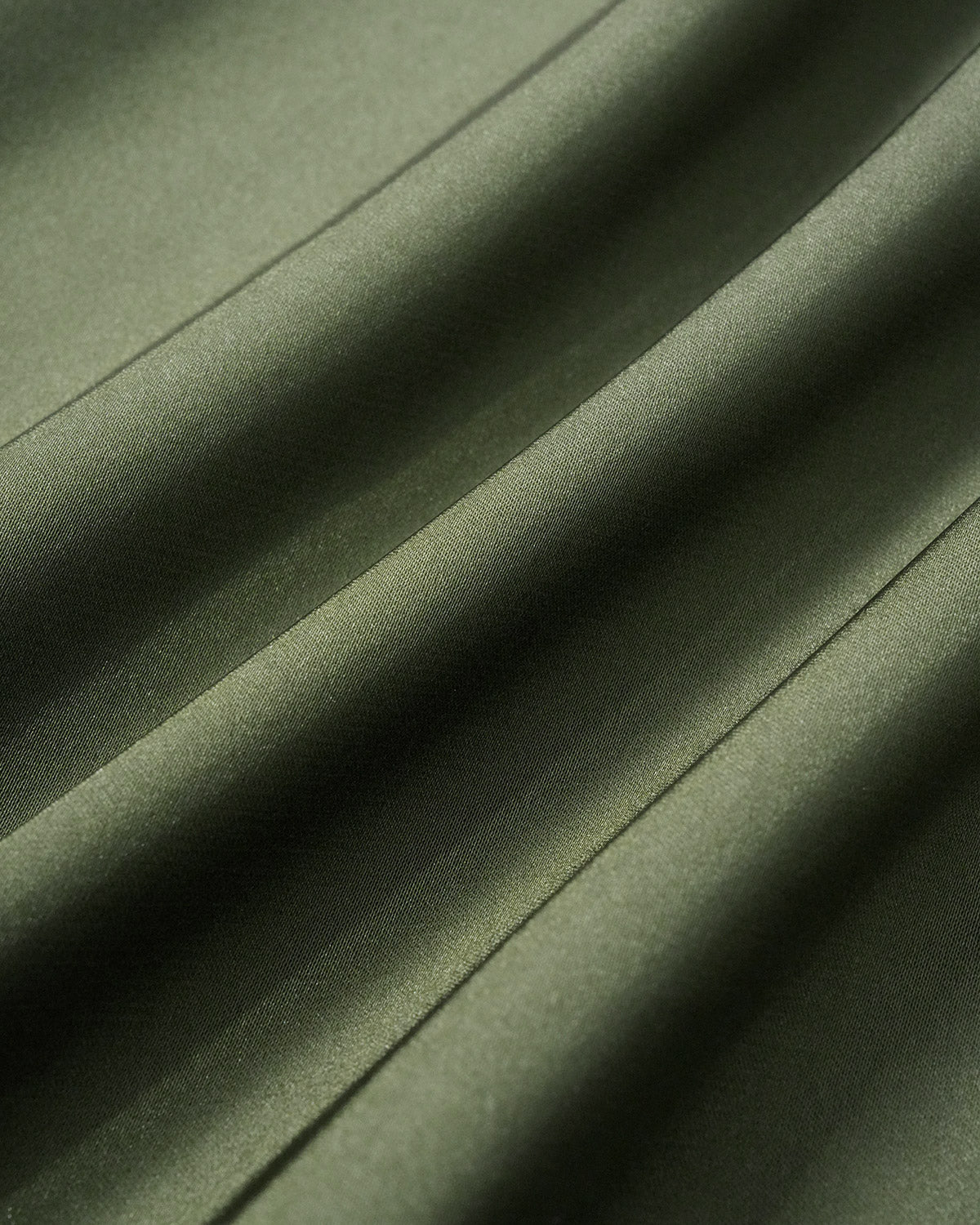 Green Satin Sleeveless Mini Dress