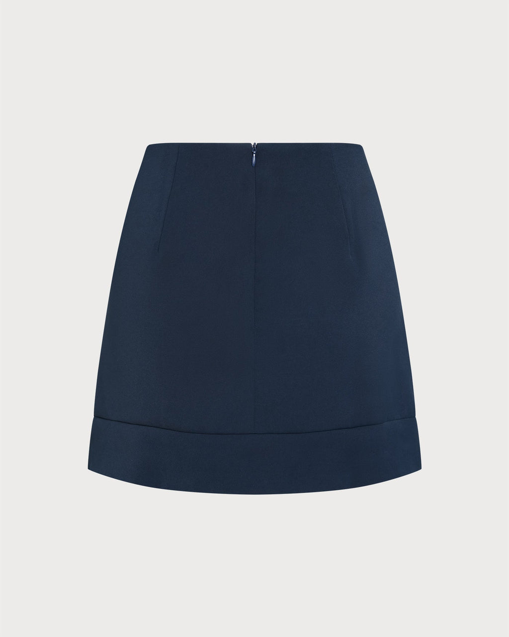 Navy Pocket Mini Skirt