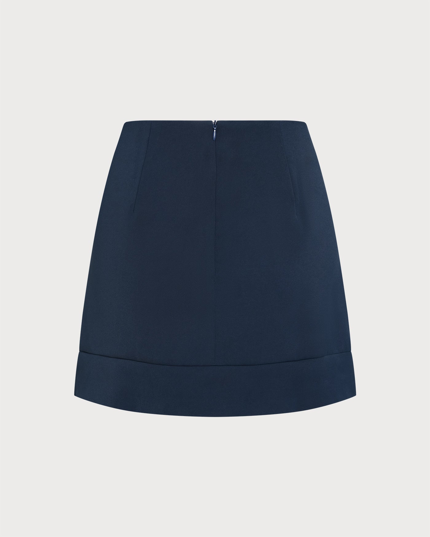 Navy Pocket Mini Skirt