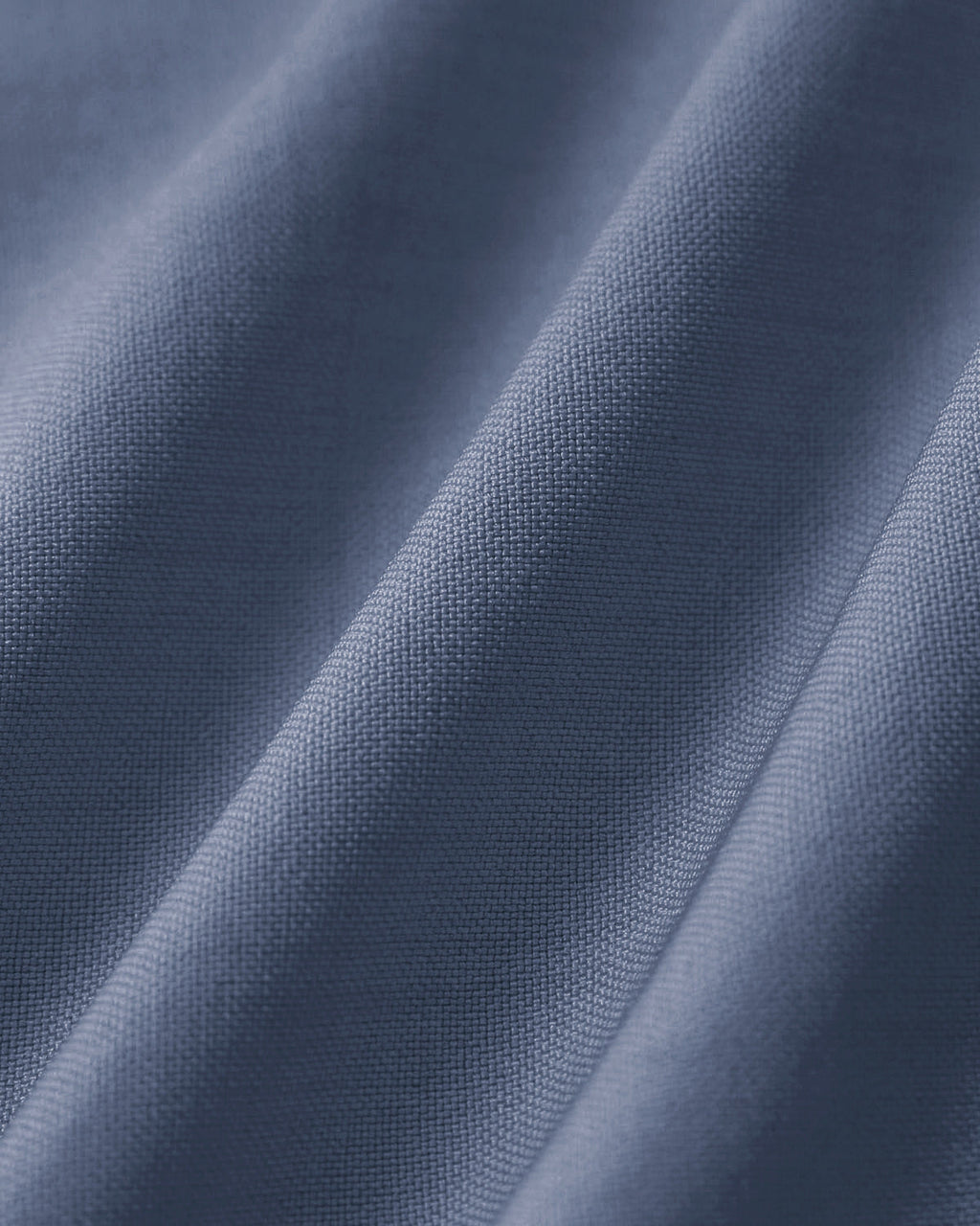 Blue Boat Neck Single Breasted Vest